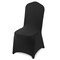 Black Chair Covers Stretch Spandex Slipcovers for Wedding Party Dining Banquet Chairs